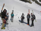 Ski de randon&eacute;e &agrave; Chamonix : Fl&eacute;g&egrave;re-Crochues-B&eacute;rard-Vallorcine