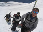 Ski de randon&eacute;e &agrave; Chamonix : Fl&eacute;g&egrave;re-Crochues-B&eacute;rard-Vallorcine