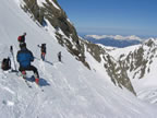 Ski de randon&eacute;e &agrave; Chamonix : Fl&eacute;g&egrave;re-Crochues-B&eacute;rard-Vallorcine