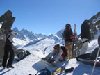 Ski de randon&eacute;e &agrave; Chamonix : Fl&eacute;g&egrave;re-Crochues-B&eacute;rard-Vallorcine