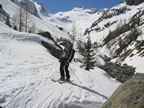 Ski de randon&eacute;e &agrave; Chamonix : Fl&eacute;g&egrave;re-Crochues-B&eacute;rard-Vallorcine