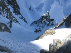 Br&egrave;che Puiseux : vue plogeante du couloir