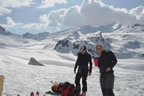 glacier de Cheilon et cabane des Dix