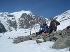 haut glacier d'Arolla et le Pigne