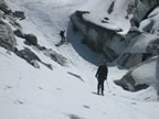 gorge du glacier de Ferpecle