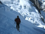 Br&egrave;che Puiseux : glacier des P&eacute;riades