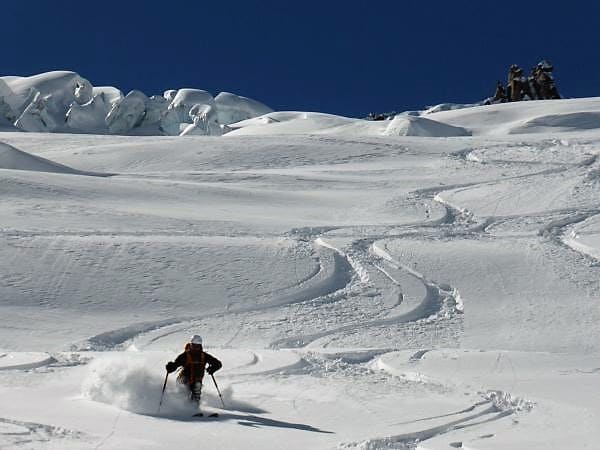 Guide ski breche puiseux chamonix