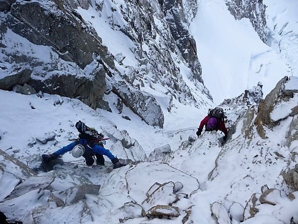 Guide ski breche puiseux chamonix