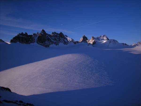 Ski de randonnée Chamonix - Argentière - Trient