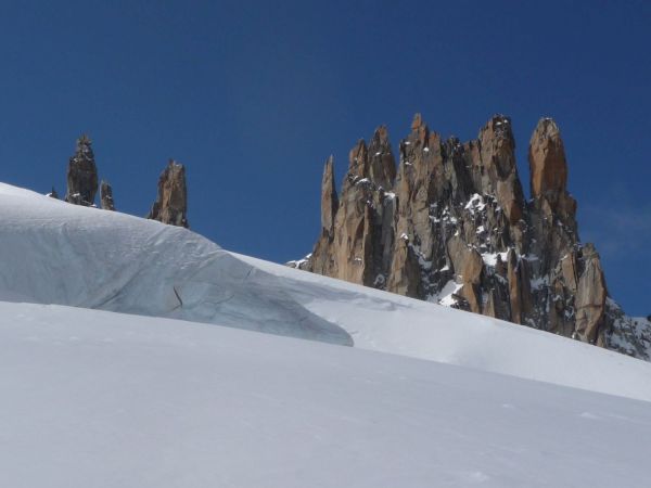 Guide ski breche puiseux chamonix