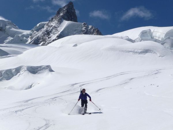 Guide ski breche puiseux chamonix