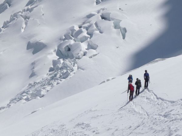 Guide ski breche puiseux chamonix