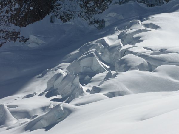 Guide ski breche puiseux chamonix