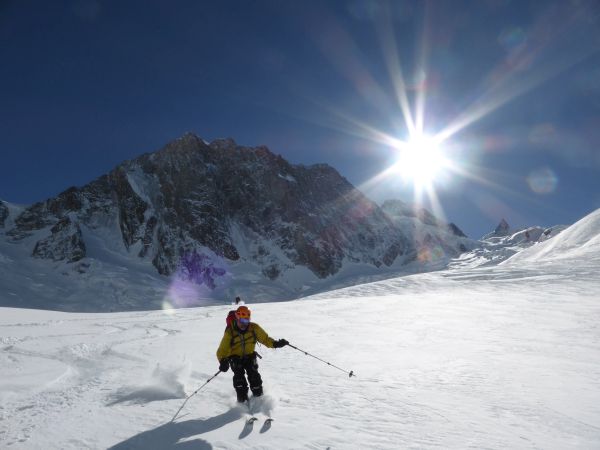 Guide ski breche puiseux chamonix