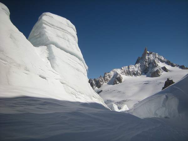 ski randonnée col entreves vallée blanche chamonix