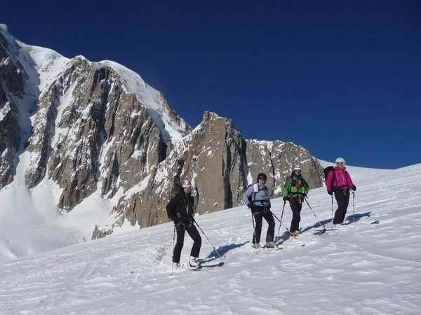 Guide ski randonnée vallée blanche chamonix