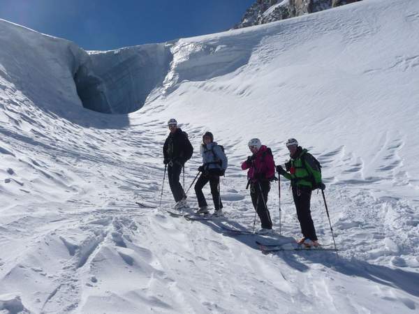 Guide ski randonnée vallée blanche chamonix