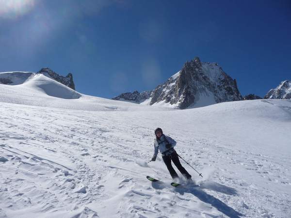 Guide ski randonnée vallée blanche chamonix