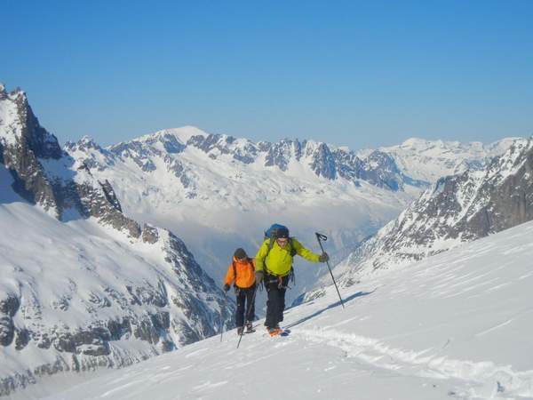 Guide ski randonnée vallée blanche chamonix