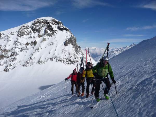 Guide raid skis Monterosa