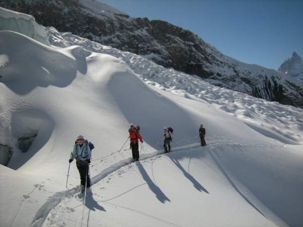 Guide raid skis Monterosa