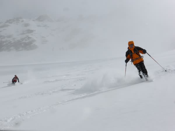 Guide raid skis tour grand paradis