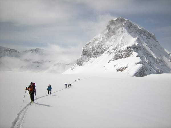 Guide raid ski initiation Wildstrubel