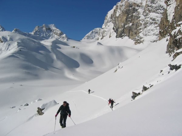 ais à ski de randonnée