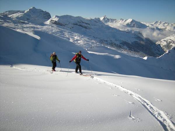 Guide ski rando initiation flaine