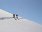 Ski de randonnée au col de la Cicle