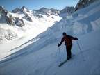 Ski de randonnée au col d'Argentière