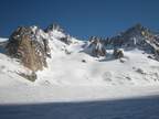 Ski de randonnée au col d'Argentière