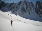 Ski de randonnée au col d'Argentière