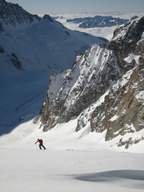 Ski de randonnée au col d'Argentière