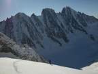 Ski de randonnée au col d'Argentière