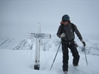 Raid à ski Gemmi - Wildstrubel : descente du Wildstrubel sur Engstligenalp par l'Ammertengletscher
