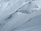 Raid à ski Gemmi - Wildstrubel : descente du Wildstrubel sur Engstligenalp par l'Ammertengletscher