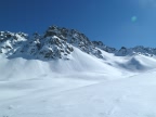 Ski de randonnée aux Contamines - col de la Cicle col des Chasseurs