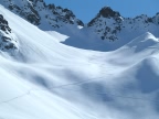 Ski de randonnée aux Contamines - col de la Cicle col des Chasseurs