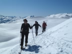 Ski de randonnée aux Contamines - col de la Cicle col des Chasseurs