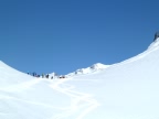 Ski de randonnée aux Contamines - col de la Cicle col des Chasseurs