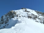 Ski de randonnée aux Contamines - col de la Cicle col des Chasseurs