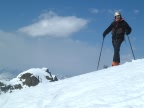 Ski de randonnée aux Contamines - col de la Cicle col des Chasseurs