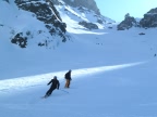 Ski de randonnée aux Contamines - col de la Cicle col des Chasseurs