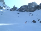 Ski de randonnée aux Contamines - col de la Cicle col des Chasseurs