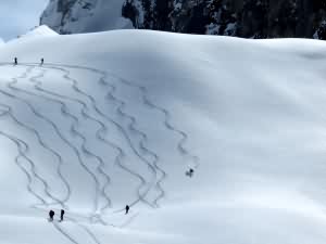 Raid à ski dans le Val de Rhêmes
