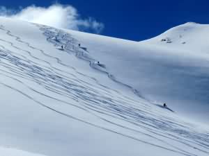 Raid à ski dans le Val de Rhêmes