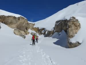 Raid à ski dans le Val de Rhêmes