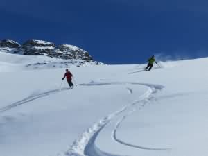 Raid à ski dans le Val de Rhêmes